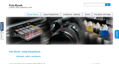 Desktop Screenshot of foto-rynek.pl